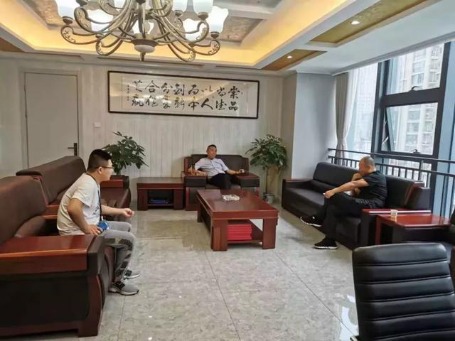 欢迎西安市黄总、陈总来悍世分合参观考察，洽谈业务